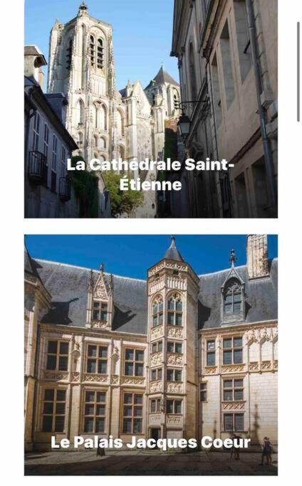 부르주 Studio La Reine Blanche - 4Pers - Rdc 아파트 외부 사진